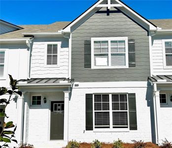 New construction Townhouse house 1798 Emory Lane, Conyers, GA 30013 Holly- photo 0