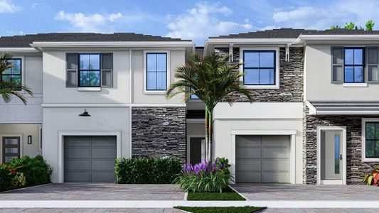 New construction Single-Family house 11471 Vintage Oaks Cir W, Palm Beach Gardens, FL 33412 plan Banbury - image