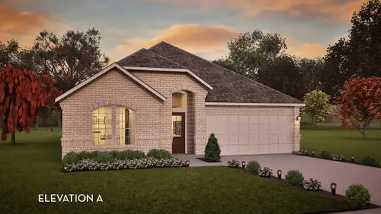 New construction Single-Family house 318 Merlot Dr, Alvin, TX 77511 plan Glenwood - image