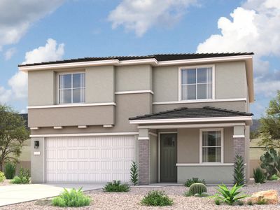 New construction Single-Family house 6187 E Crockett Wy, San Tan Valley, AZ 85143 plan Nightingale - image