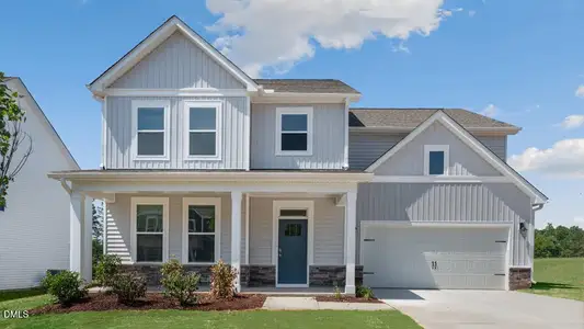 New construction Single-Family house 30 E Fire Opal Ct, Clayton, NC 27520 - image