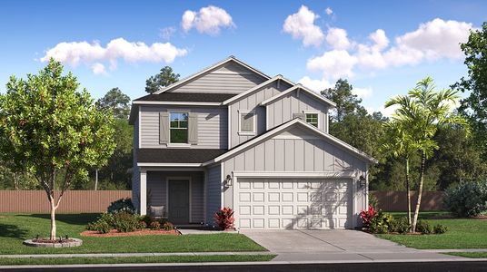 New construction Single-Family house 538 Avalon Woods Ln, Jacksonville, FL 32218 plan Boone - image