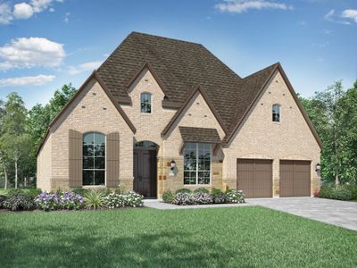 New construction Single-Family house 7115 Hawkcrest Ln, Katy, TX 77493 216 Plan- photo 0