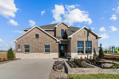 New construction Single-Family house 5100 Edge Way, Argyle, TX 76226 plan Addison - Reserve Series - image