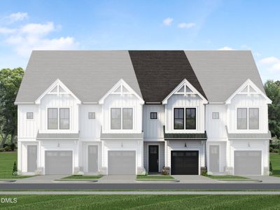 New construction Townhouse house 612 Cable Ct, Apex, NC 27502 - image