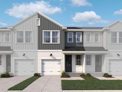 New construction Townhouse house 151 Berry Shoals Dr, Summerville, SC 29485 plan Chartwell - image