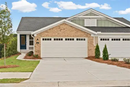 New construction Townhouse house 35 Village Dr, Unit 29A, Dawsonville, GA 30534 plan Wembley - image
