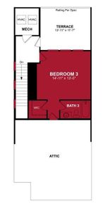 Beazer Homes Bayside Caspian Floorplan.