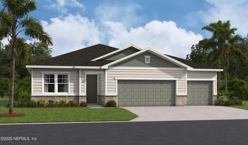 New construction Single-Family house 37 Ponce Preserve Dr, Palm Coast, FL 32164 Darius- photo 0