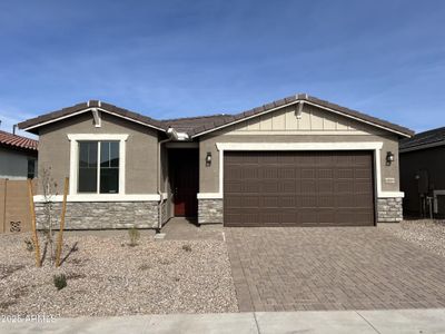 New construction Single-Family house 40010 W Elm Dr, Maricopa, AZ 85138 Peridot- photo 1 1