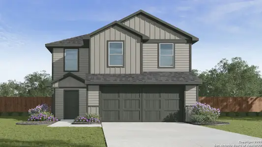 New construction Single-Family house 13947 San Saba Fls, San Antonio, TX 78253 null- photo 0