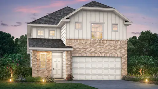 New construction Single-Family house 7916 Bald Cypress Rd, Fort Worth, TX 76123 plan The Wisteria - image