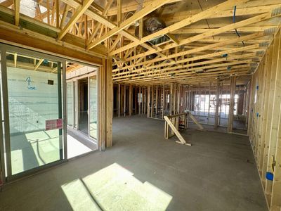 Dining nook to kitchen and great room