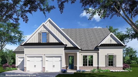 New construction Single-Family house 409 Lake Vista Dr, Statham, GA 30666 - image