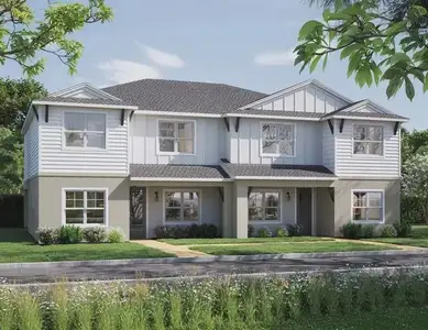 New construction Duplex house 8510 Arrow Creek Dr, Parrish, FL 34219 plan Timberland Paired - image