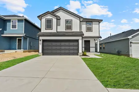 New construction Single-Family house 447 Low Pasture Trl, Maxwell, TX 78656 plan The Franklin - image