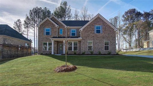 New construction Single-Family house 308 Delta Dr, Mcdonough, GA 30253 Isabella II- photo 0