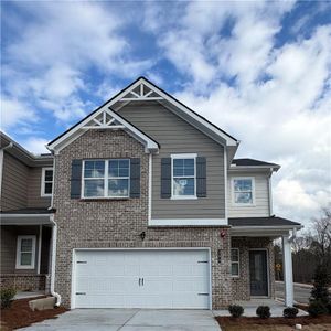 New construction Townhouse house 394 Lanier Cir, Woodstock, GA 30189 plan The Essex - image