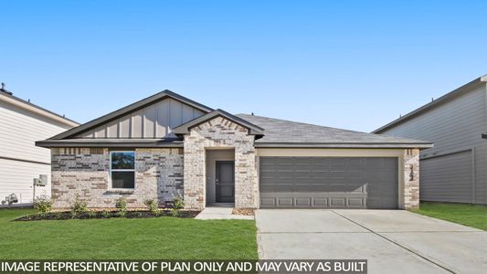 New construction Single-Family house 4016 Shimmer Sol Dr, Brookshire, TX 77423 plan Bailey - image