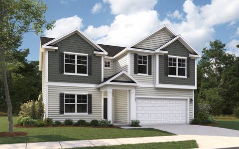 New construction Single-Family house 709 Portland Rose Dr, Knightdale, NC 27545 plan Hamilton - 18766 - image