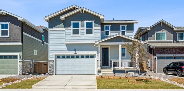 New construction Single-Family house 5763 N Ireland Ct, Aurora, CO 80019 plan The Lanner - image