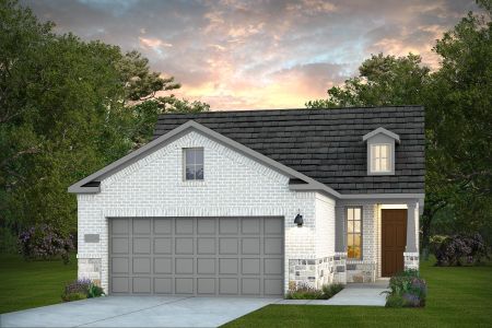 New construction Single-Family house 10321 Iris Hope Ct, Willis, TX 77318 plan Compass - image