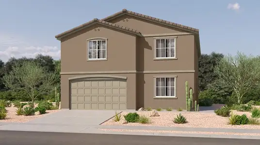 New construction Single-Family house 17309 S Paseo Murta, Sahuarita, AZ 85629 plan Reef - image