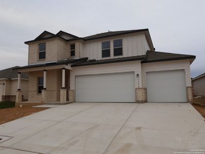 New construction Single-Family house 1152 Limestone Rdg, Seguin, TX 78155 plan Harrison - image