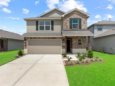 New construction Single-Family house 10733 Red Orchid Lane, Houston, TX 77016 - photo 0