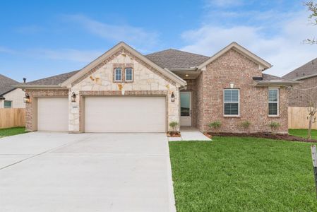 New construction Single-Family house 12011 Upper Meadows Ave, Mont Belvieu, TX 77535 plan Warren - image