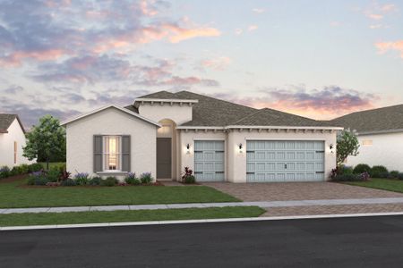 New construction Single-Family house 10240 Field Flower Trail, Port Saint Lucie, FL 34987 Morse- photo 0