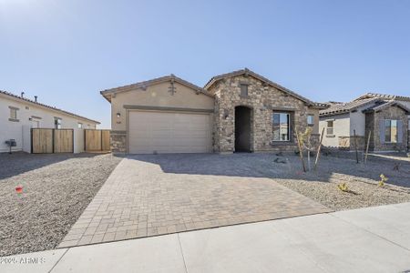 New construction Single-Family house 16367 W Morning Glory St, Goodyear, AZ 85338 Hacienda Series - Amethyst- photo 0 0