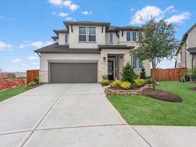 New construction Single-Family house 31906 Wind Ridge Dr, Fulshear, TX 77441 plan Goldeneye - image