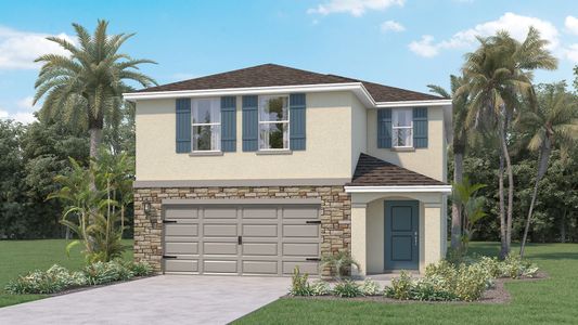 New construction Single-Family house 4681 Barberry Ave, Lakeland, FL 33811 plan Elston Ii - image