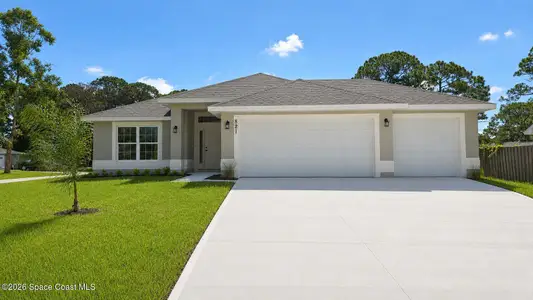 New construction Single-Family house 821 Airport Ave Se, Palm Bay, FL 32909 plan 1820 - image