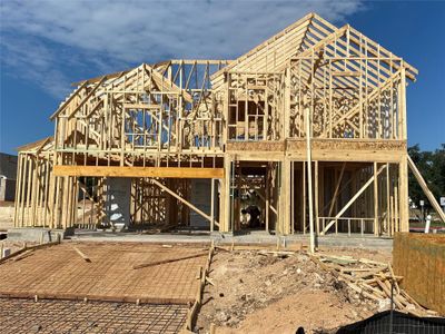 New construction Single-Family house 2201 Sarabanda St, Round Rock, TX 78681 Kendall II- photo 0
