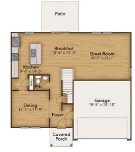 New construction Single-Family house 54 Baird Cove Ln, Angier, NC 27501 plan The Hawthorne - image 6