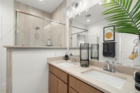 New construction Townhouse house 5235 Celestial Ct, Manvel, TX 77583 plan Carriagehouse – Single Story Villas - image 9