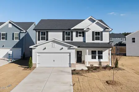 New construction Single-Family house 213 Bridle Brook Wy, Fuquay Varina, NC 27526 plan Aspire - image