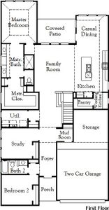 New construction Single-Family house 4424 Blue Mist Dr, Fort Worth, TX 76036 plan Delta - image 4