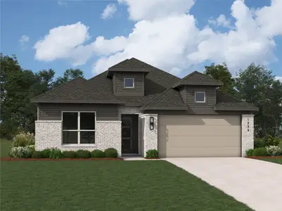 New construction Single-Family house 3713 Hickory St, Sherman, TX 75092 plan Monet - image