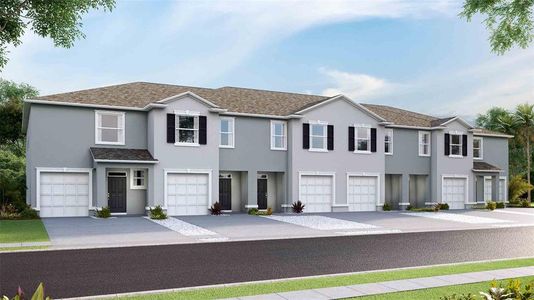 New construction Townhouse house 32393 Welling Blade Lp, Wesley Chapel, FL 33545 - image