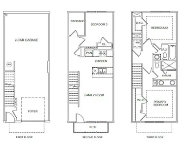 New construction Single-Family house 144 Pathfinder Pl, Chattanooga, TN 37405 plan Meridian A - image