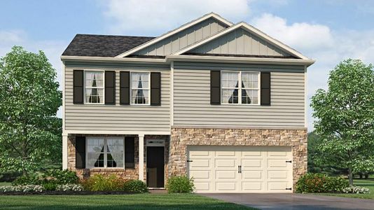 New construction Single-Family house 3941 Fairhaven Rd, Lithia Springs, GA 30122 PENWELL- photo 0