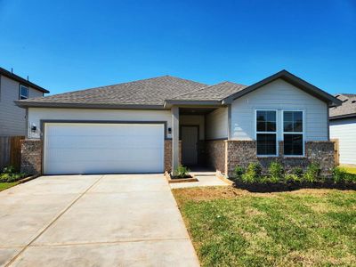 New construction Single-Family house 14112 Lost Mill Road, Conroe, TX 77303 Davis- photo 0