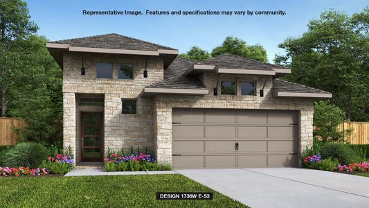 New construction Single-Family house 297 Reef Band Dr, Kyle, TX 78640 1736W- photo 0