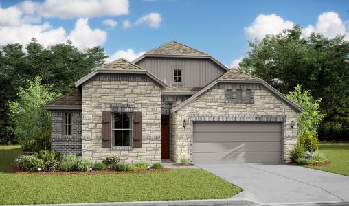 New construction Single-Family house 931 County Road 2269, Cleveland, TX 77327 - photo 0