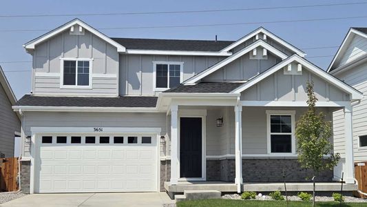 New construction Single-Family house 3651 Sandreed St, Dacono, CO 80514 plan The Marion - image