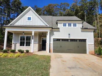 New construction Single-Family house 3032 Farm Tract Trl, Woodstock, GA 30189 Wildwood- photo 0