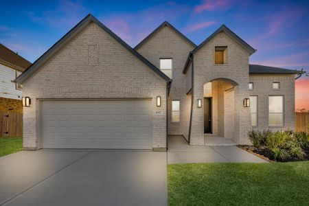 New construction Single-Family house 4502 Whisperwood Dr, Rosenberg, TX 77471 plan 657 - image